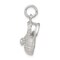 Sterling Silver Baby Shoe Charm Pendant Family Jewelry 24mm x 9mm
